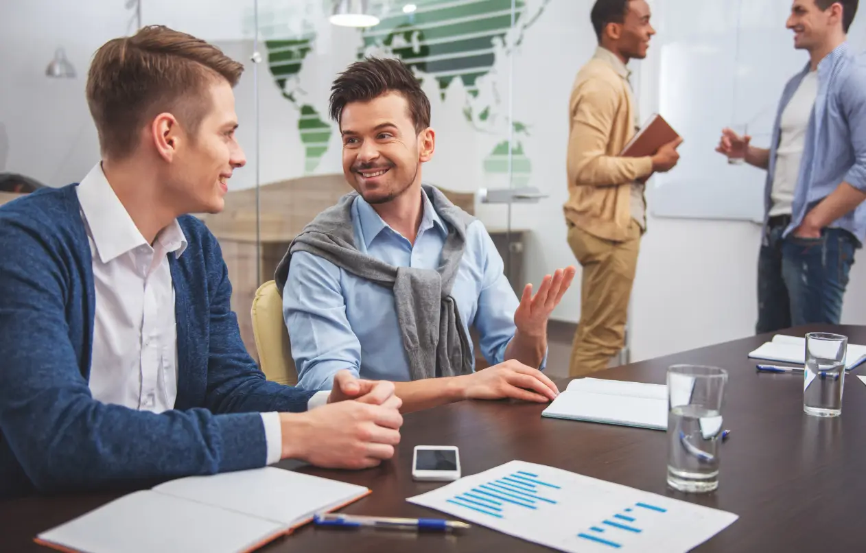 업무 협의 장면